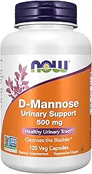 D Mannose (D-Mannose) 500mg (120 Vcaps) Now Foods