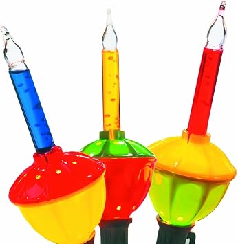 Celebrations Lighting C7 Replacement Bubble Light Bulbs 3-Pack Multicolor Replacement