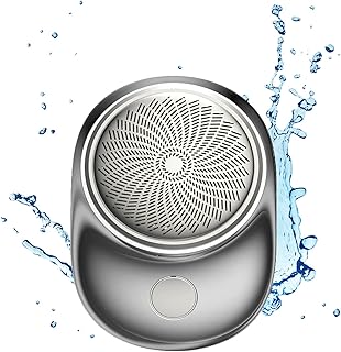 Powerful Storm Shaver - 2023 New Upgrade Powerful Storm Shaver for Men, Rechargeable USB Electric Shaver, Mini Shaver Portable Electric Shaver (Silver)