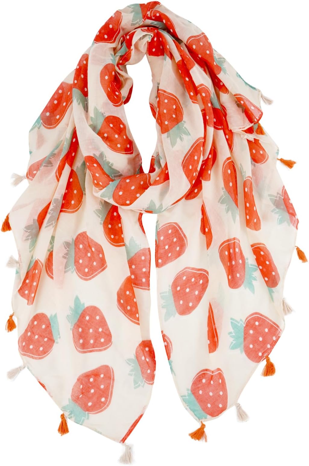 GERINLY Stylish Scarves for Women Lightweight Fashion Lace Printed Wrap Scarfs Shawl for Dress