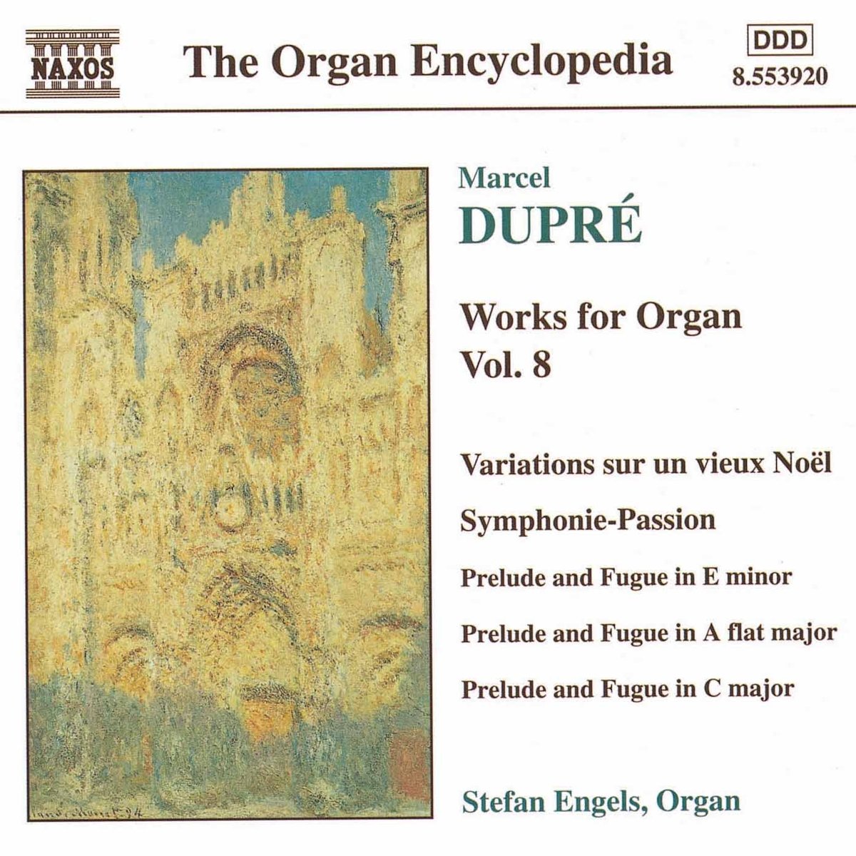 DUPRE: Works for Organ, Vol. 8