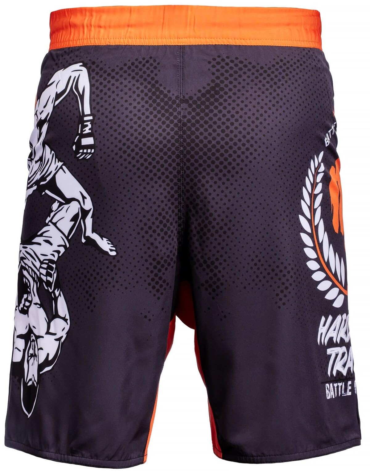 Hardcore Training Fighters Club Fight Shorts Hombre Pantalones Cortos MMA BJJ Boxeo Grappling Fitness No Gi