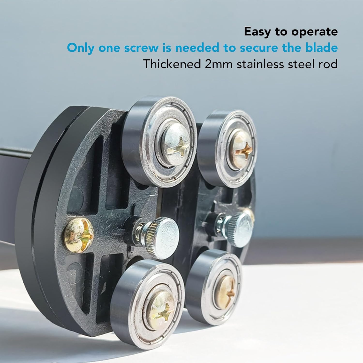 Procut Drywall Cutter Tool Foldable Stainless Steel with 60cm Scale 10 Spare Blades Adjustable for 1/4-5/8 Inch Boards