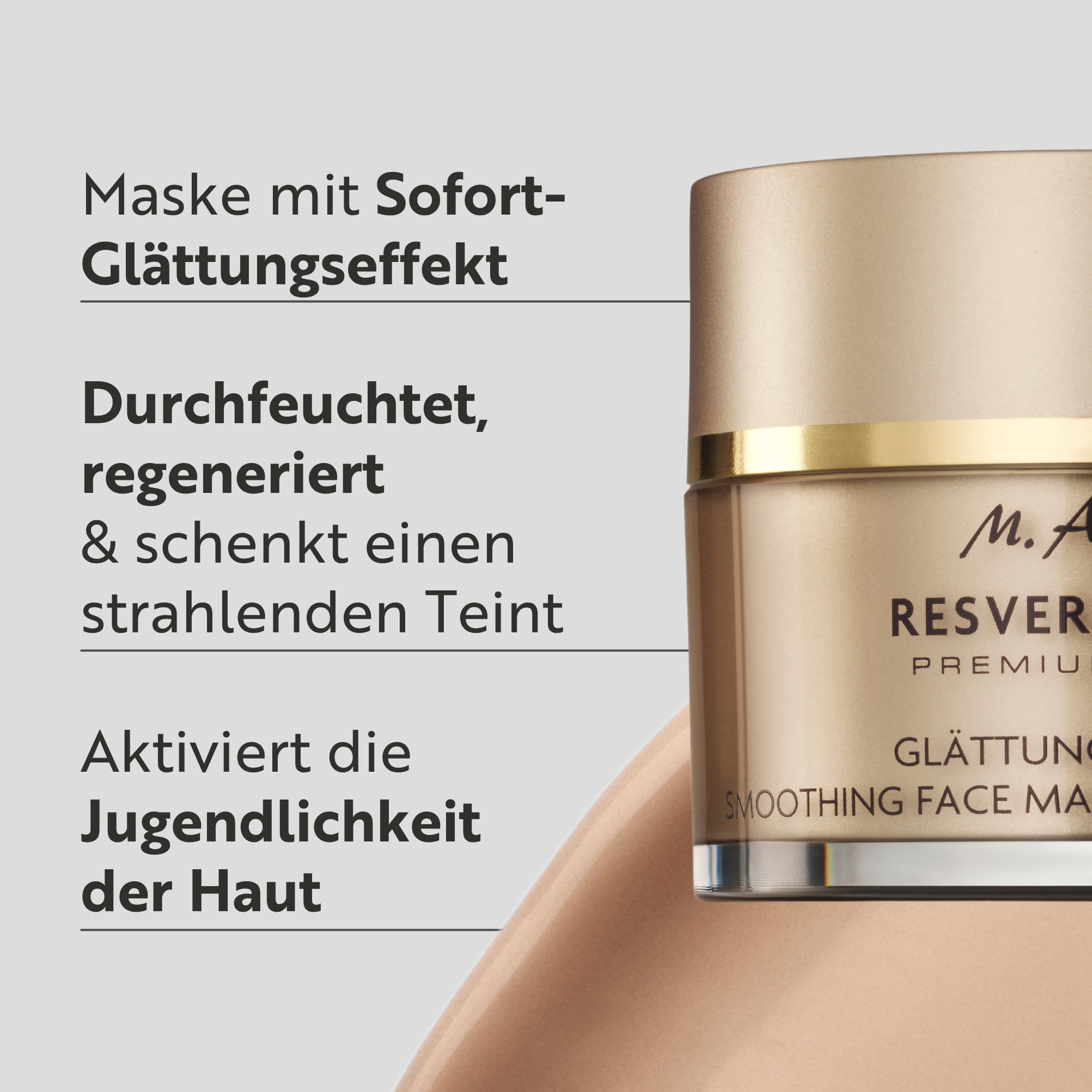 M. Asam Resveratrol Premium NT50 Perfecting Glättungsmaske (50ml)
