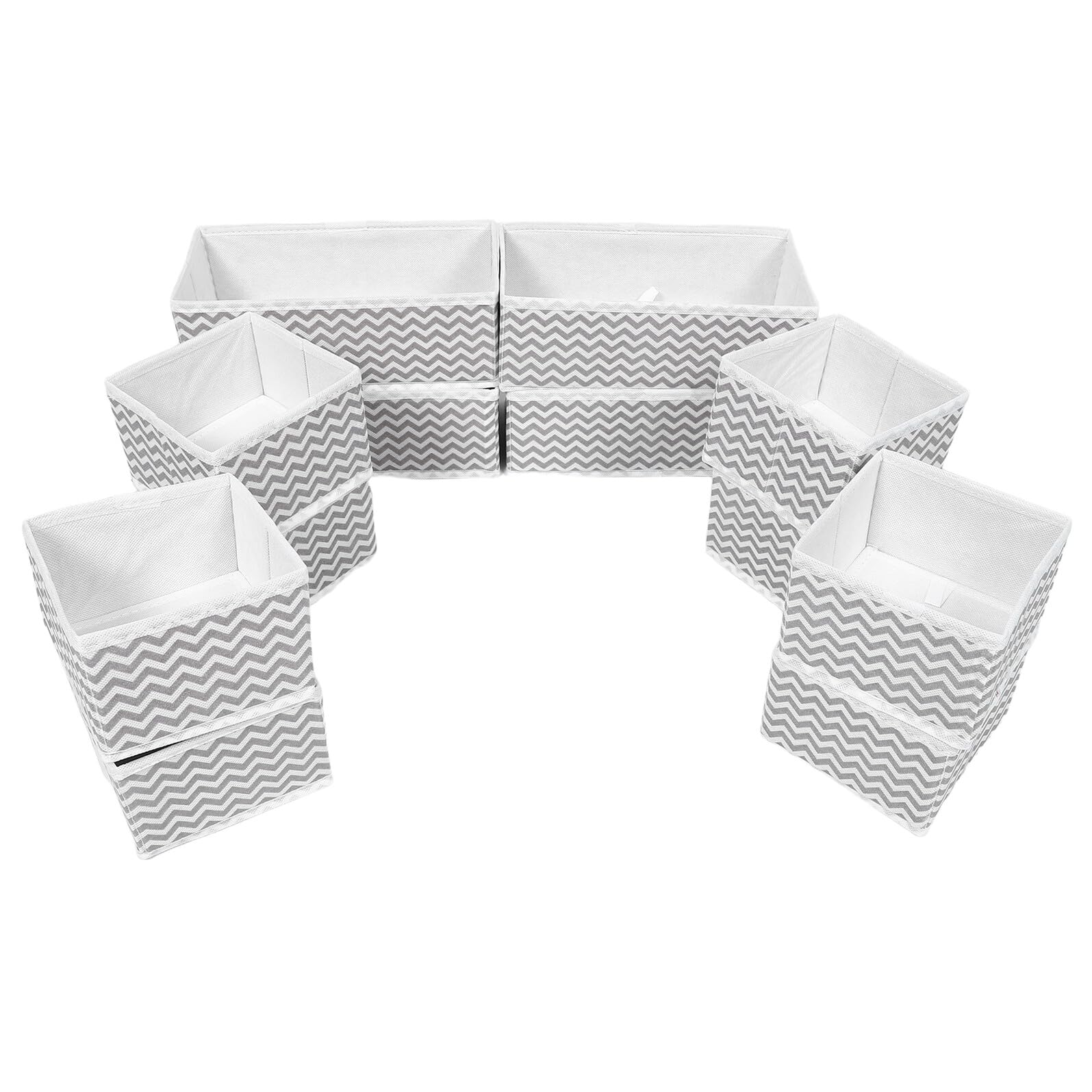 TOYANDONA 12pezzi Organizzatore per Biancheria Intima Calzini Reggiseni Sciarpe Cravatte Non per Armadio Cassetto Guardaroba