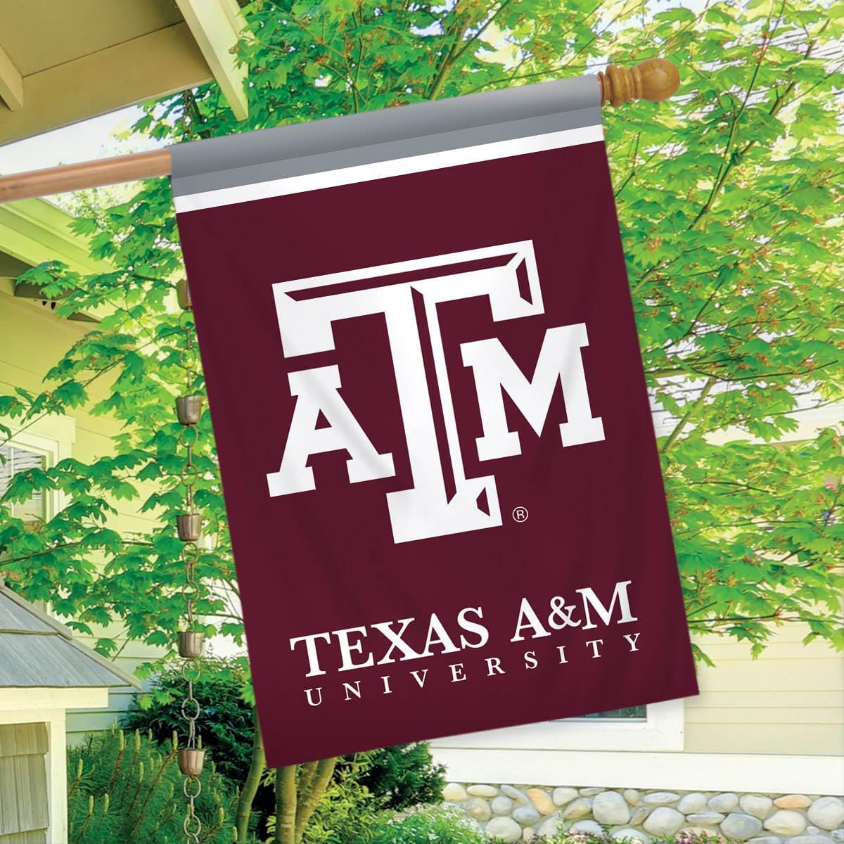 Texas A&M Aggies House Flag NCAA Licensed 28" x 40" Briarwood Lane