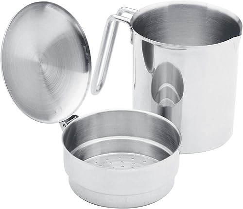Miniatura 2 de Norpro Colador de grasa de acero inoxidable, tamaño único, plateado