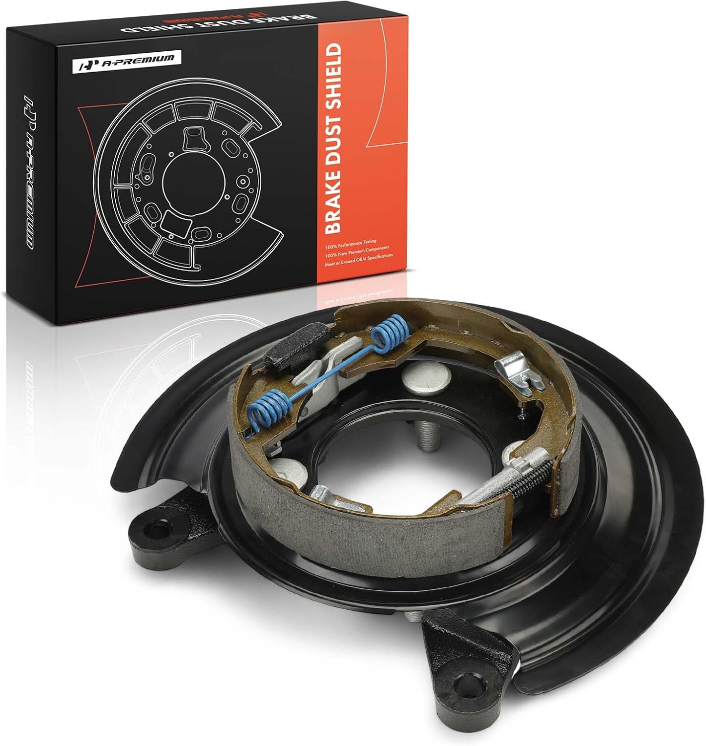 A-Premium Rear Driver or Passenger Side Brake Dust Shield Compatible with Ram Models - 2500/3500 2012-2018