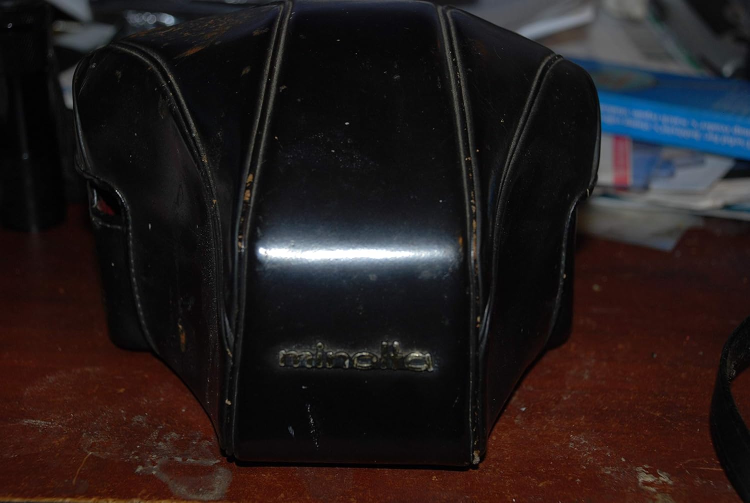 Minolta SRT-101 35mm SLR film camera body only; lens is not included.