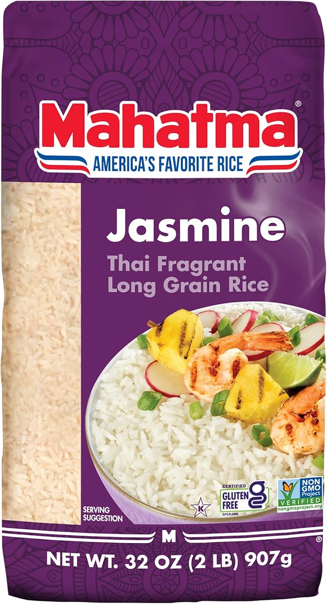 Mahatma - Arroz integral orgánico | Arroz aromático para estufa o microondas, rápido y fácil de cocinar, sin gluten, vegano, kosher, sin OMG, bolsa a granel