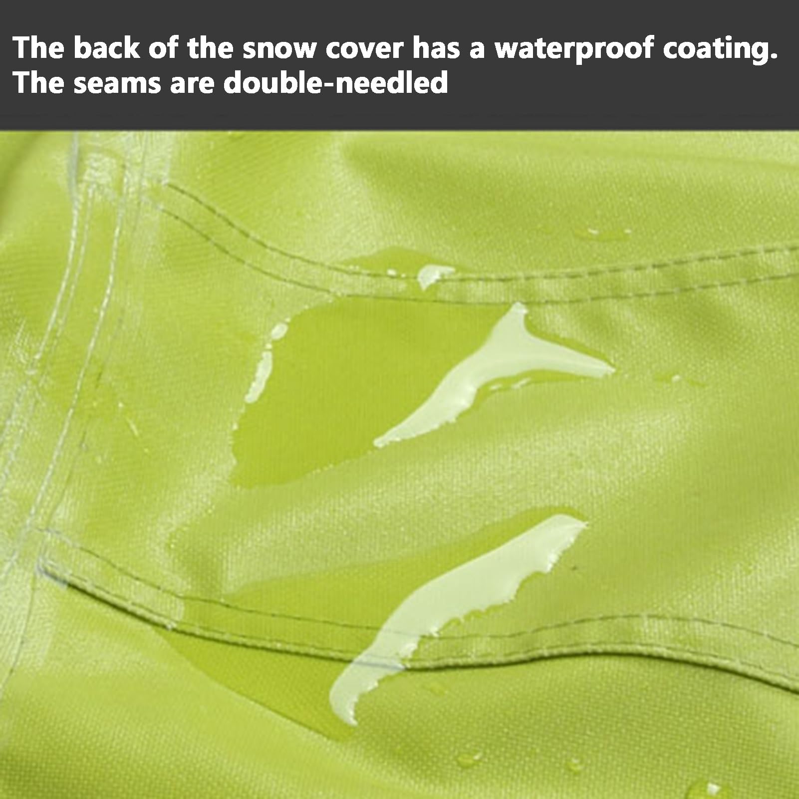 Polainas de Nieve, Cubierta Ajustable for piernas de Senderismo, for Senderismo en Barro,y Nieve, Caza, Escalada o esquí, Unisex(Green,L)