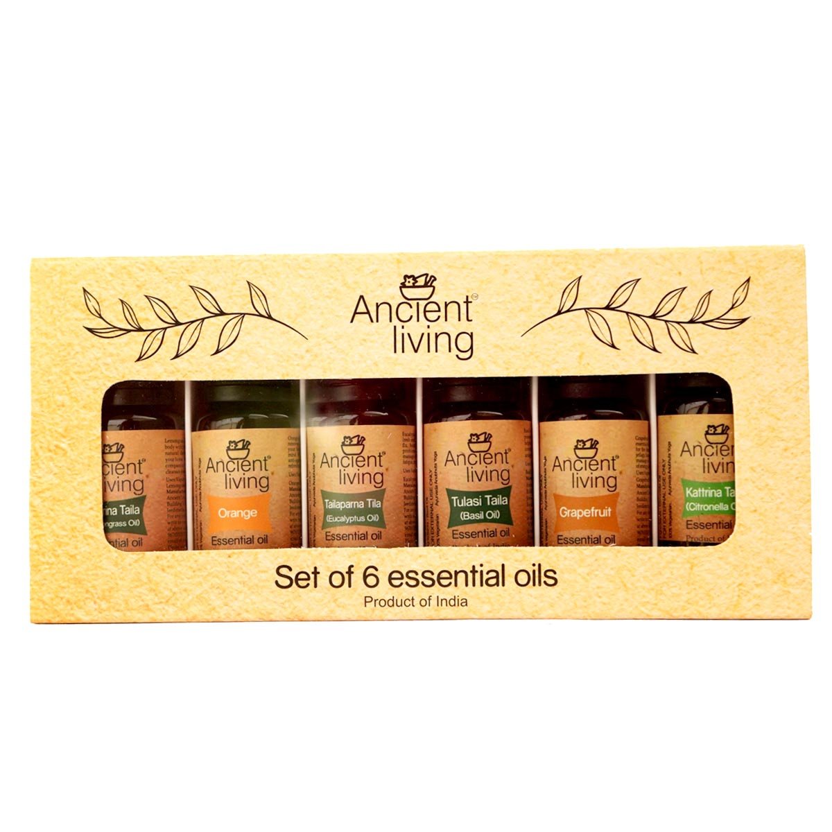 Ancient Living Set of 6 Organic Essential oils (10 ml each) - Image 2 thumbnail