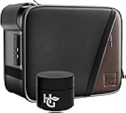 Herb Guard Leather Large Case with Combination Lock (Holds 2 to 3 Ounces) - Includes YKK Zippers, Ultraviolet Jar, Built -In Tray, Protective Shell for Glass Pieces