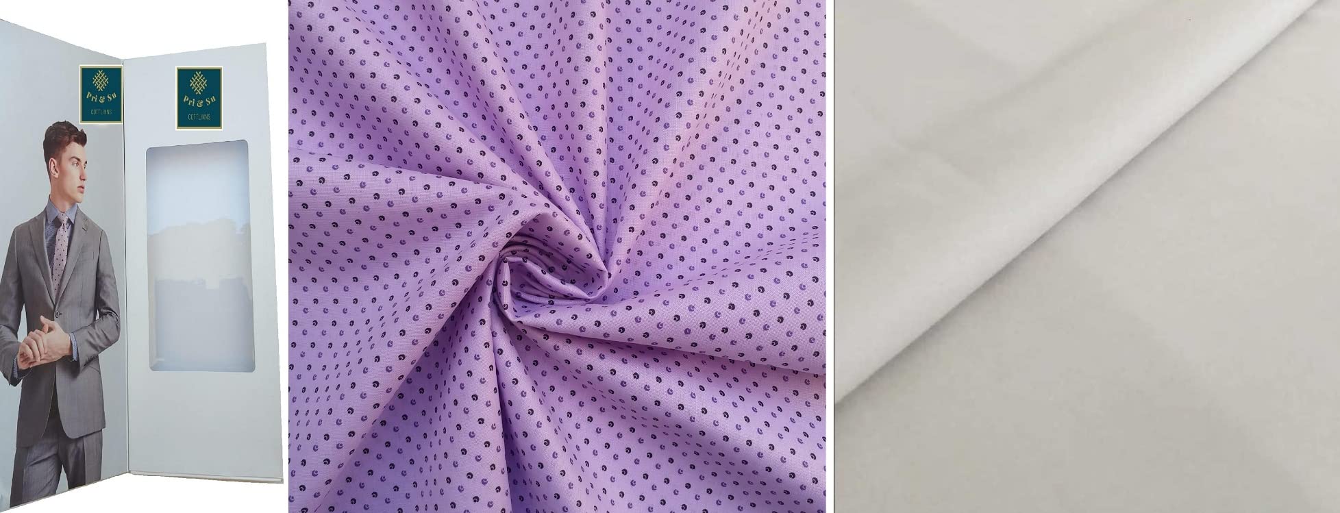 Pri & Su CottLinns Combo of Cotton Shirt 400018 & Trouser 90010-picture-23