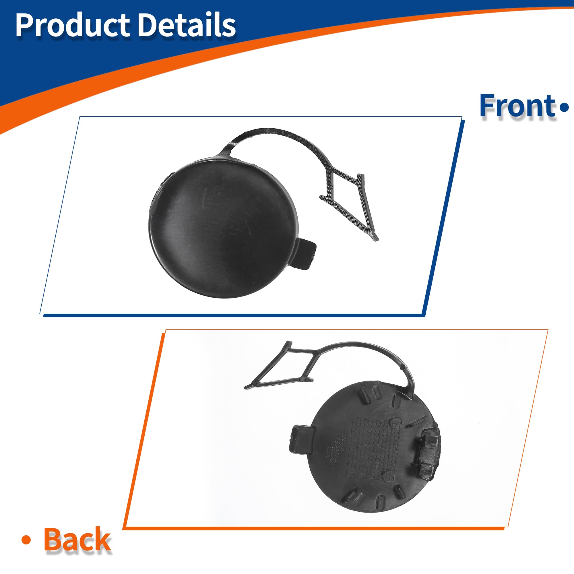 Occhione di traino Gancio traino per Renault Captur I HF 17-19 90tkm