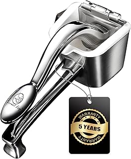 Stainless Steel Lemon Squeezer, Heavy-Duty Orange Juicer, Durable Hand P...