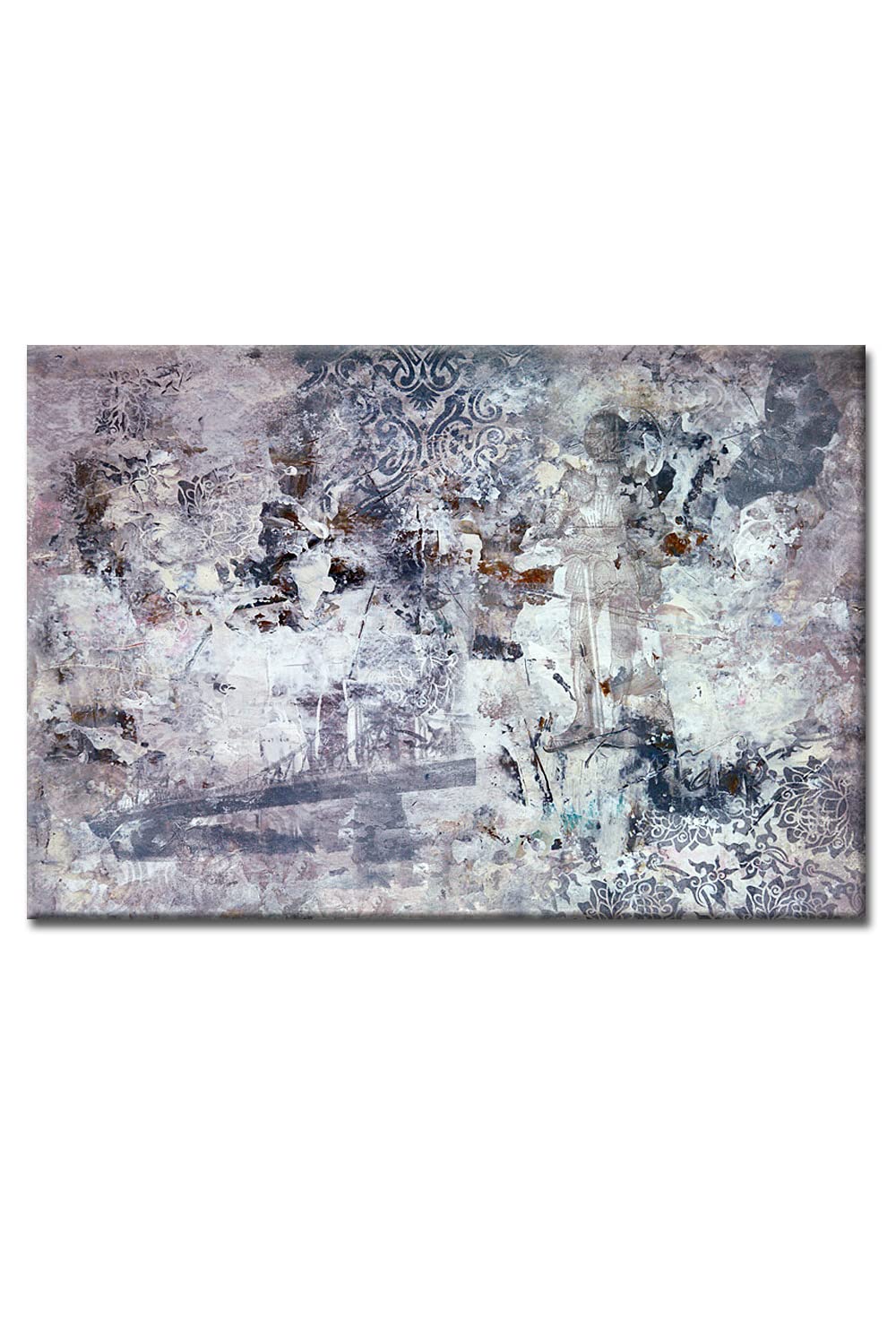 Talya Art Abstract Printed on Canvas-Modern Wall Room Decor For Living Rooms Bedrooms Game Rooms Kitchen Entertainment Family Rooms 33.5''x23.5''