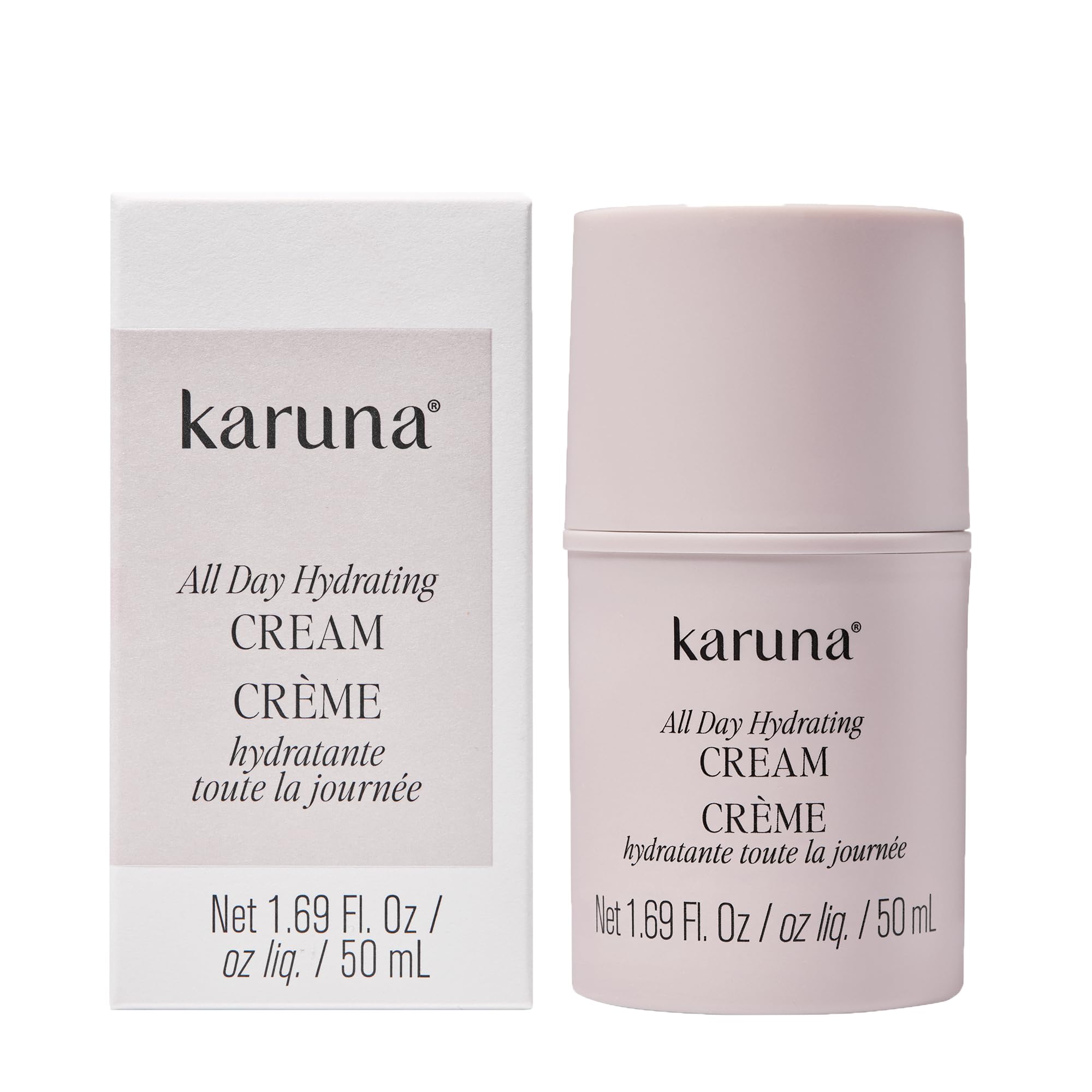 Karuna All Day Hydrating Face Cream - Anti-Aging Gel Moisturizer with Watermelon Extract, Hyaluronic Acid, Goji Berry & Aloe - Lightweight K-Beauty Moisturizer for All Skin Types, 50ml