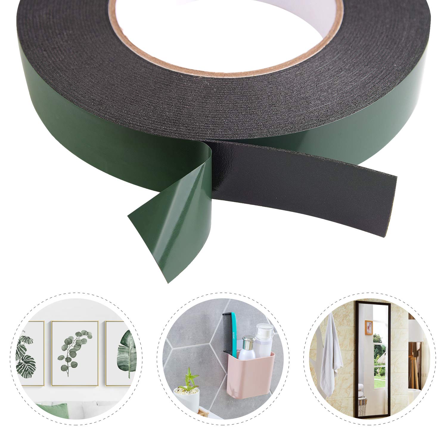 Lot De 50 Rubans Adhésifs Double Face En Mousse Pour