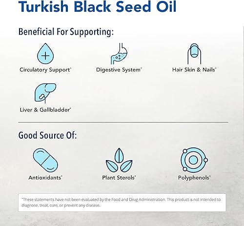Miniatura 3 de NORTH AMERICAN HERB & SPICE Aceite de semillas negras - 12 onzas líquidas - Soporte digestivo y arterial - Sin OMG - 72 porciones