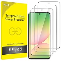 JETech Pellicola Protettiva per Samsung Galaxy A56 5G, 9H Vetro Temperato Film, Anti-Graffio, HD Chiaro, Pacco da 3