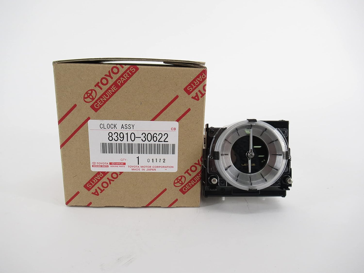 OEM Genuine Lexus Clock Sub-Assembly 83910-30622 8391030622
