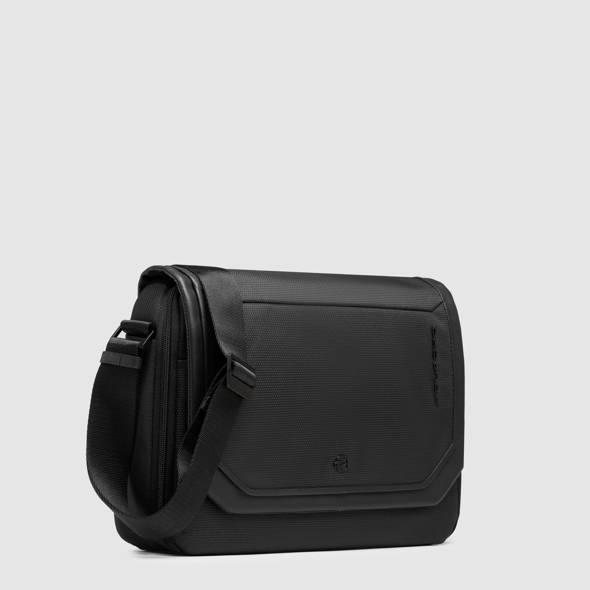 PIQUADRO Borsa messenger uomo porta iPad Uomo pelle e tessuto