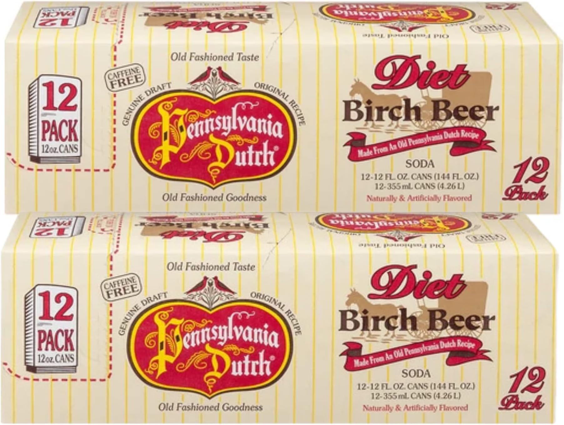 Pennsylvania Dutch Birch Beer Old Fashioned Dark Soda