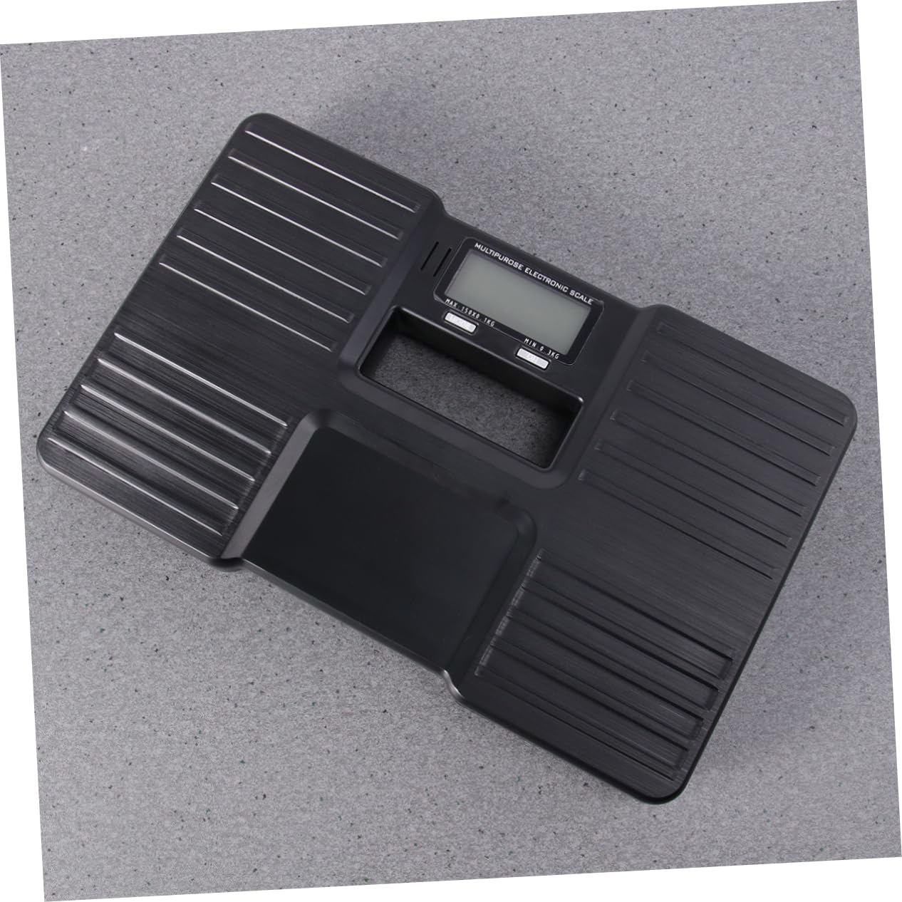 Báscula de Equipaje Digital Retroiluminada 150kg, Plástico Negro