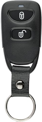 KeylessOption Alarma remota del llavero del coche de la entrada sin llave para Hyundai Santa Fe Accent, Kia Rio Rio5 PINHA-T038