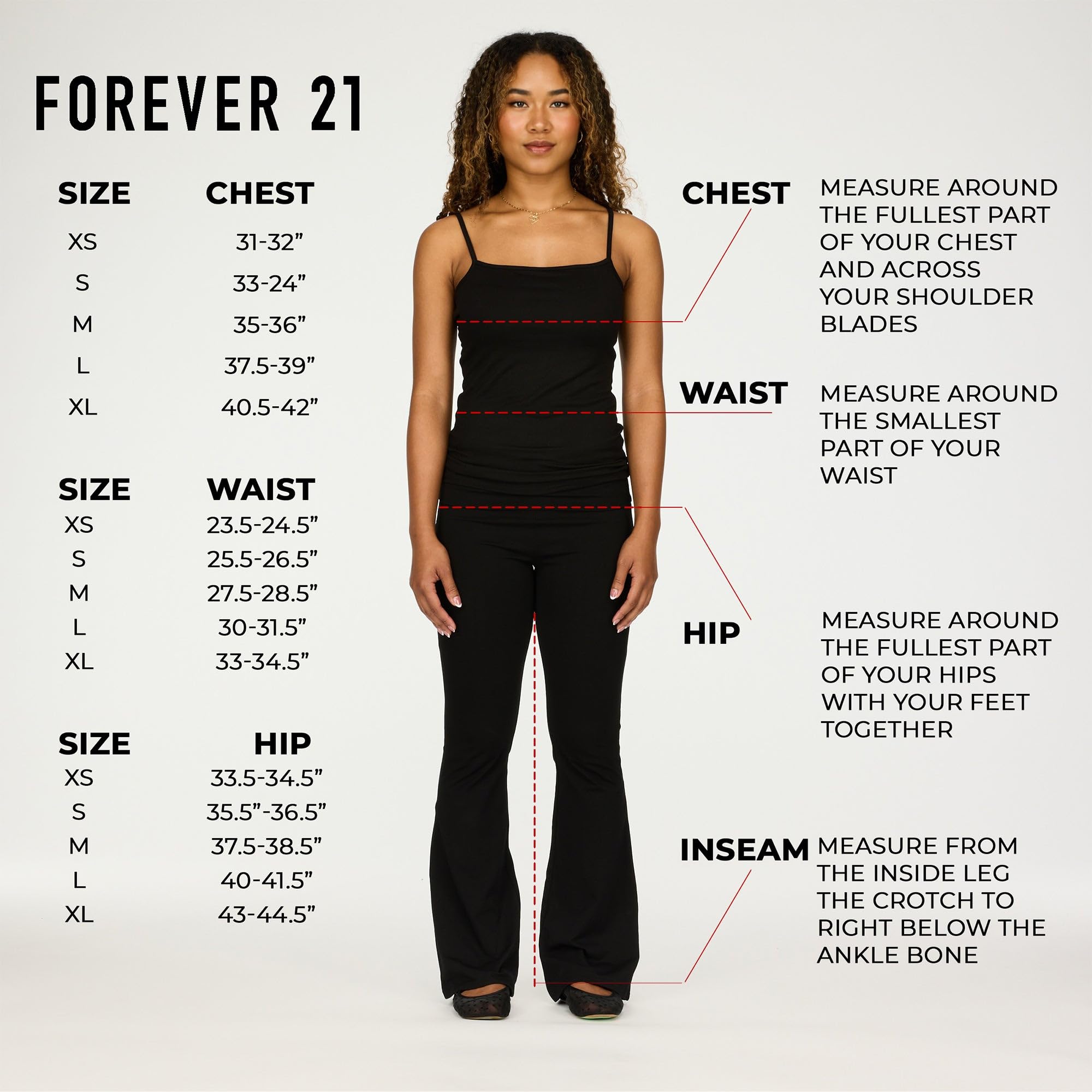 Forever 21 Flare Denim High-Rise Slim Fit Stretch Jeans - Retro Y2k Style - Jeans - Jean Stretch Taille Haute Flare - Style rétro Y2k - Femme