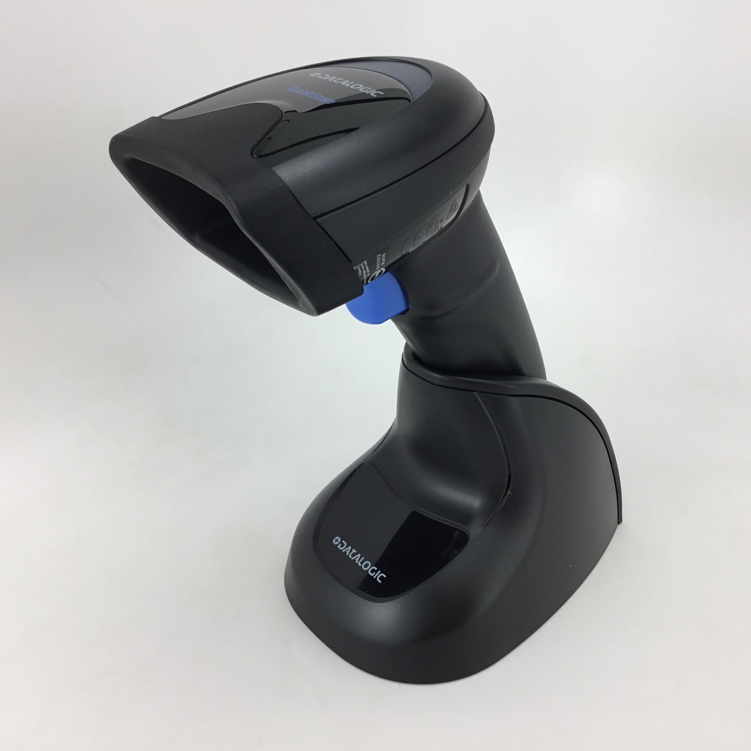 Datal0gic QuickScan QD2590 Handheld 2D Barcode Scanner, Includes Base Stand (Autosense) and USB Cable