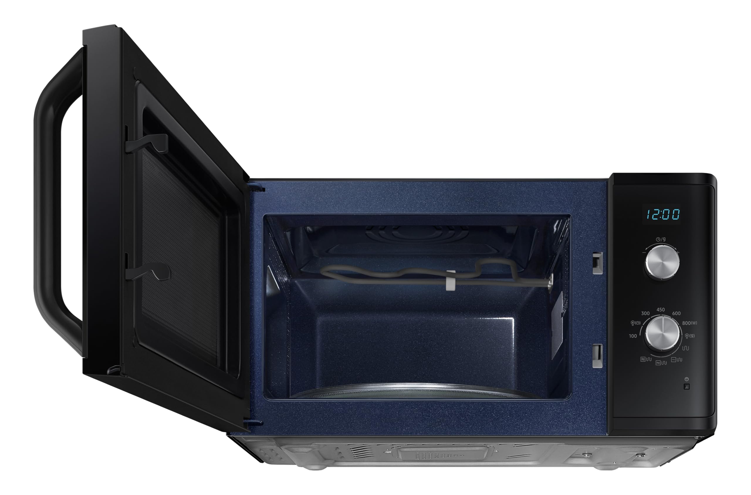 Samsung Microondas con Grill 23L 800W Sistema TDS Negro MG23K3614AK/E1