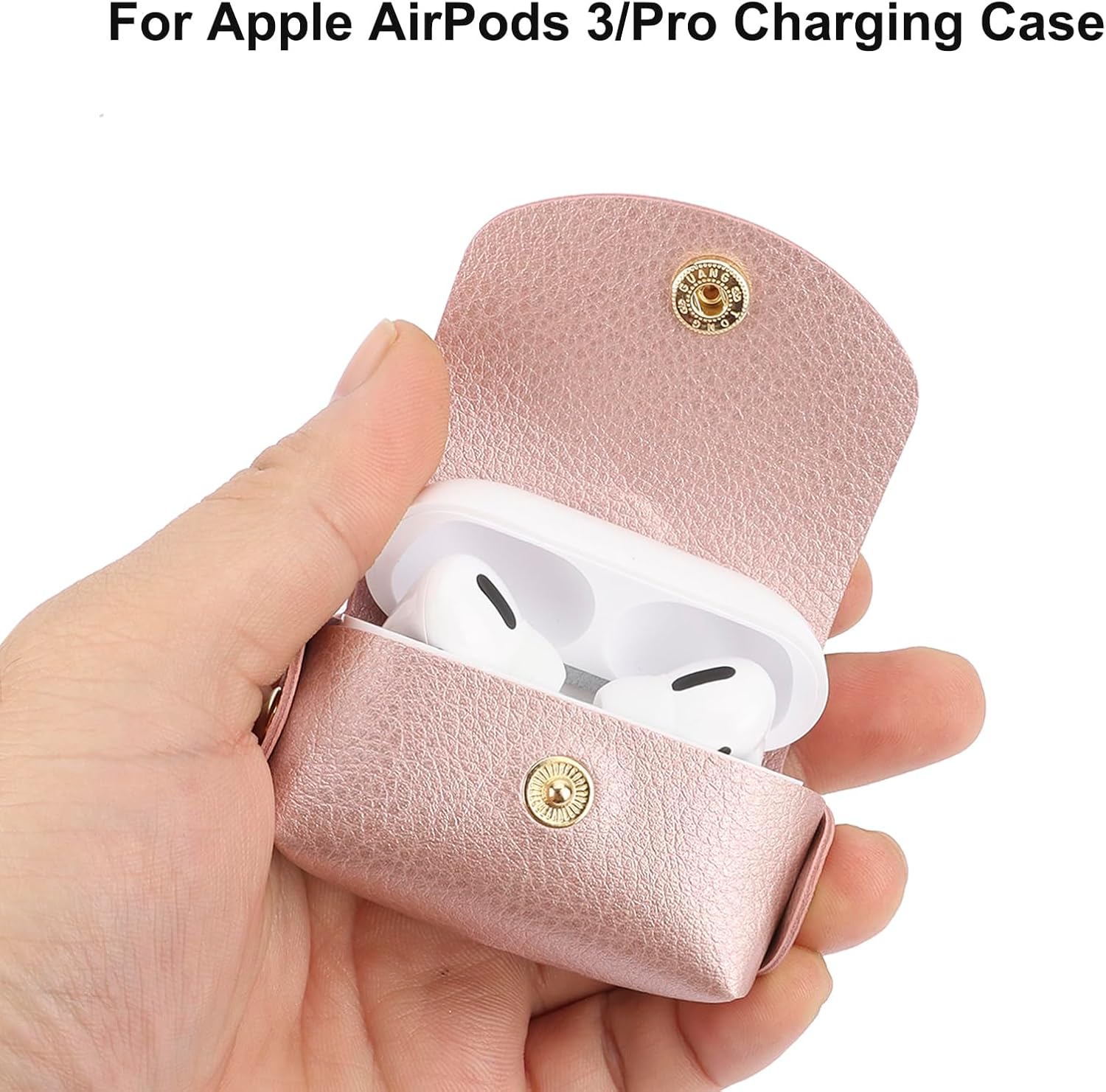 Bocasal A Multi Slots Crossbody Wallet Case for iPhone 13 + A Slim Leather Case for AirPods Pro