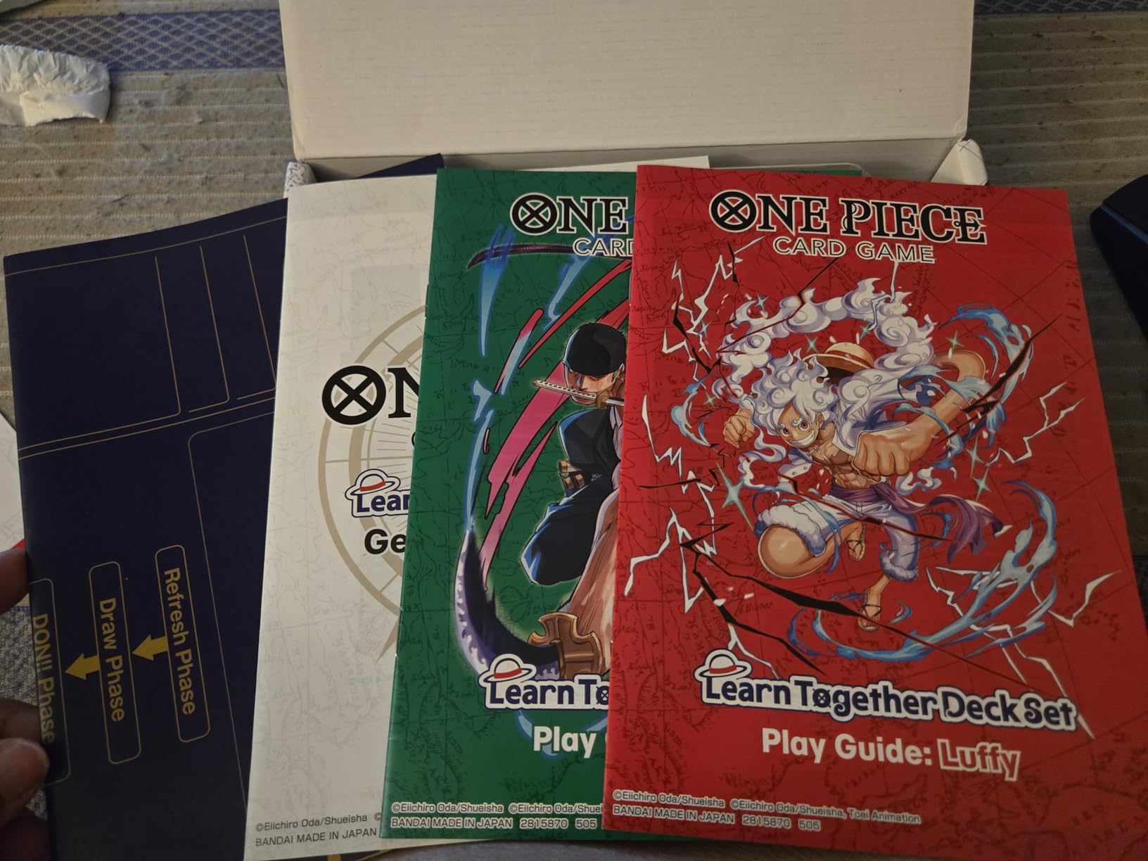One Piece: Learn Together Deck Set (LT-01) by Bandai India | Ubuy