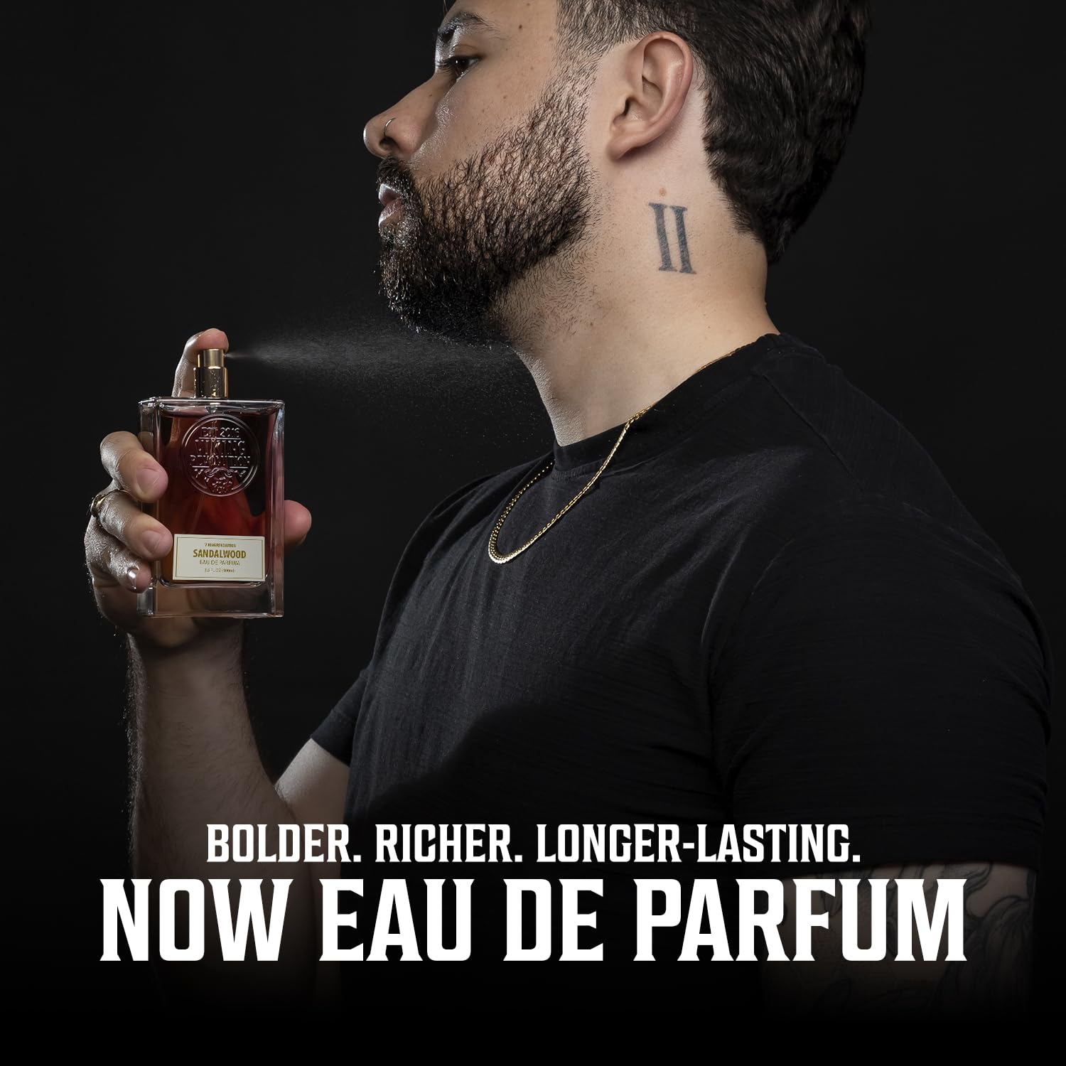 Viking Revolution Sandalwood Cologne for Men - Eau de Parfum - Woody Sandalwood Perfume with Notes of Cedar, Cypress, Plum Blossom, Lemon, Balm, Vanilla - Gifts for Men 3.5 Fl Oz - Image 5