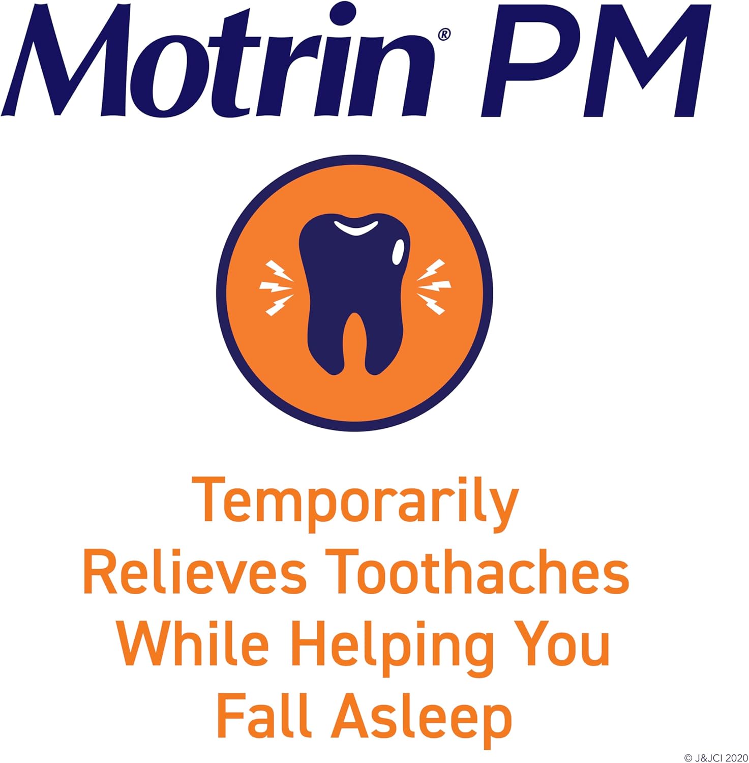 Motrin PM Caplets, 200 mg Ibuprofen & 38 mg Sleep Aid, Nighttime Relief for Minor Pains, 80 ct
