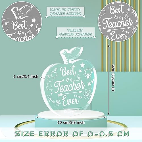 Miniatura 2 de Regalos de agradecimiento para profesores en forma de manzana para mujeres, Navidad, agradecimiento, profesores, regalos de graduación de regreso a