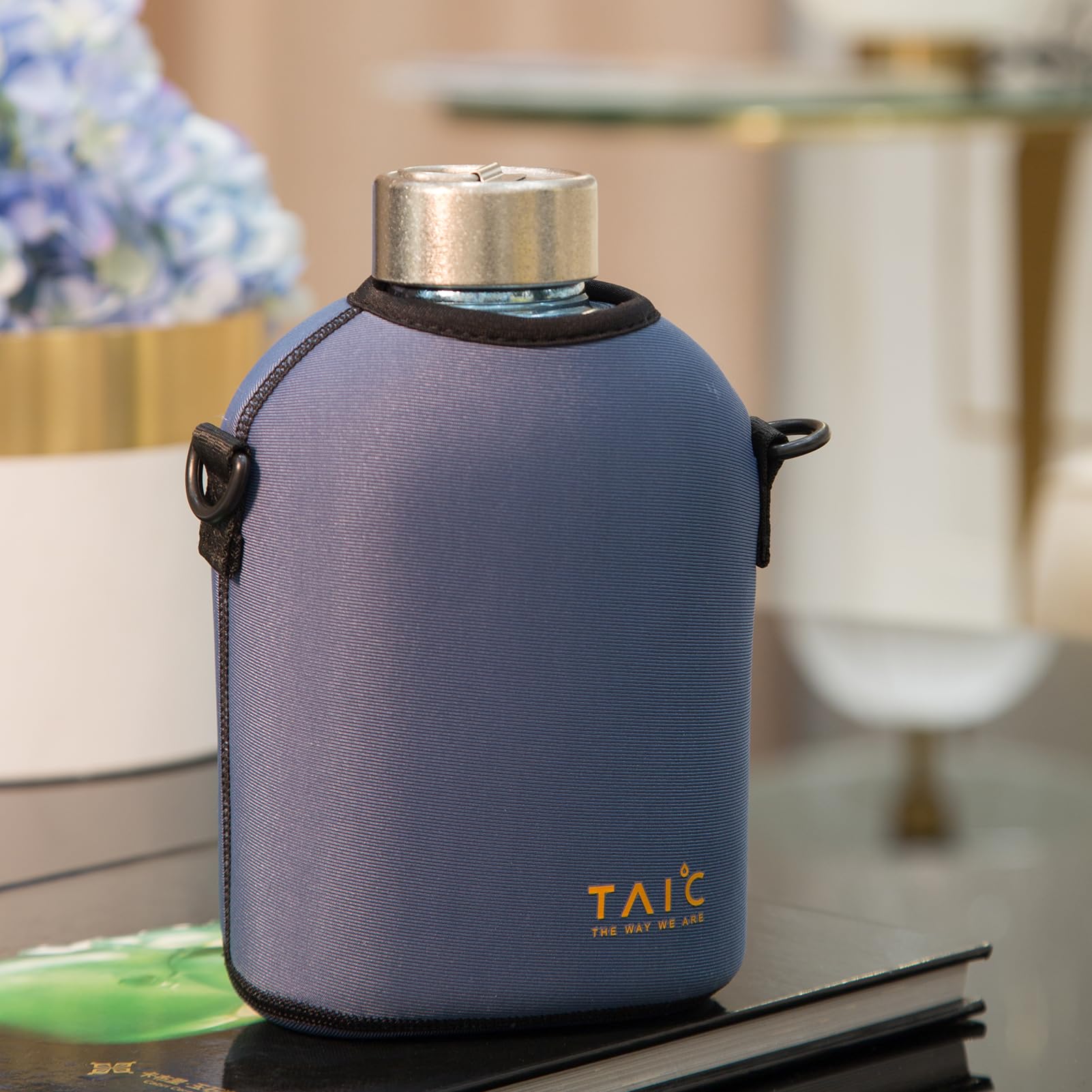 Amazon.co.jp: チタンウォーターボトル スキットル 680/1000ml 単層