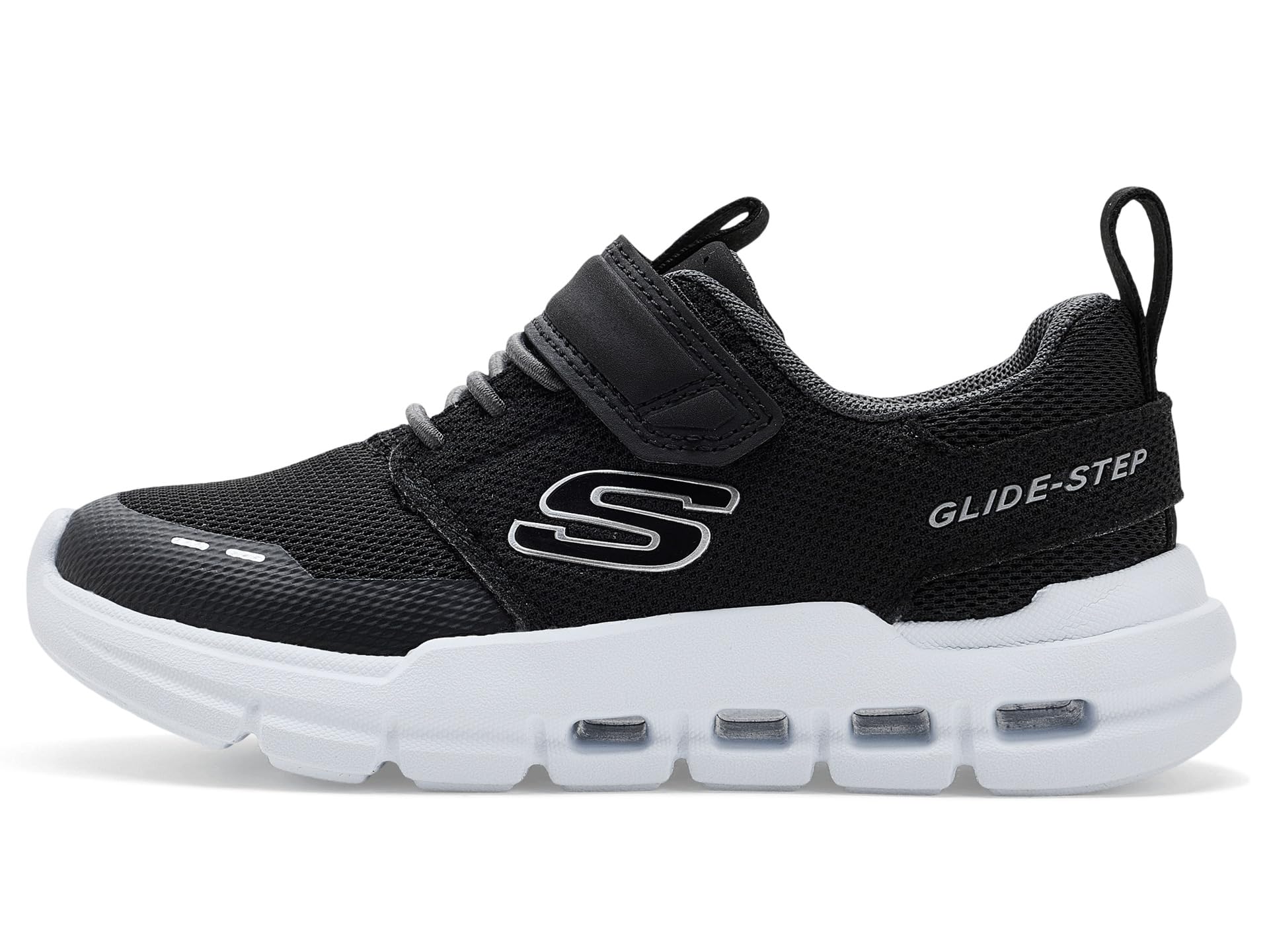Skechers Buty chłopięce Skechers Glide-Step FlowSneaker, czarno-biały, 36 EU