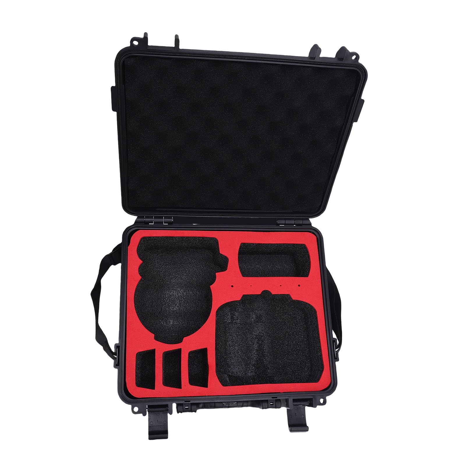 Custodia Rigida Protettiva Portatile per Accessori Flip Drone Antiurto Impermeabile per attività All'aperto