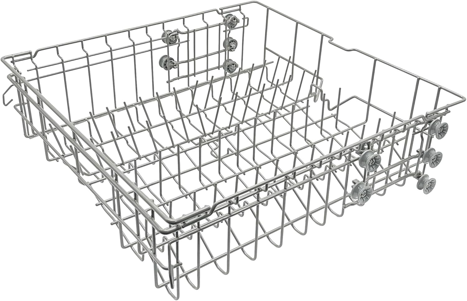 DD82-01385A DD82-01385B Dishwasher Upper/Center Dishrack Assembly Dishrack Basket for Samsung Dishwashers DW80R2031US, DW80R2031UG, DW80N3030US, DW80N3030UB, DW80N3030UW, DW80M2020US