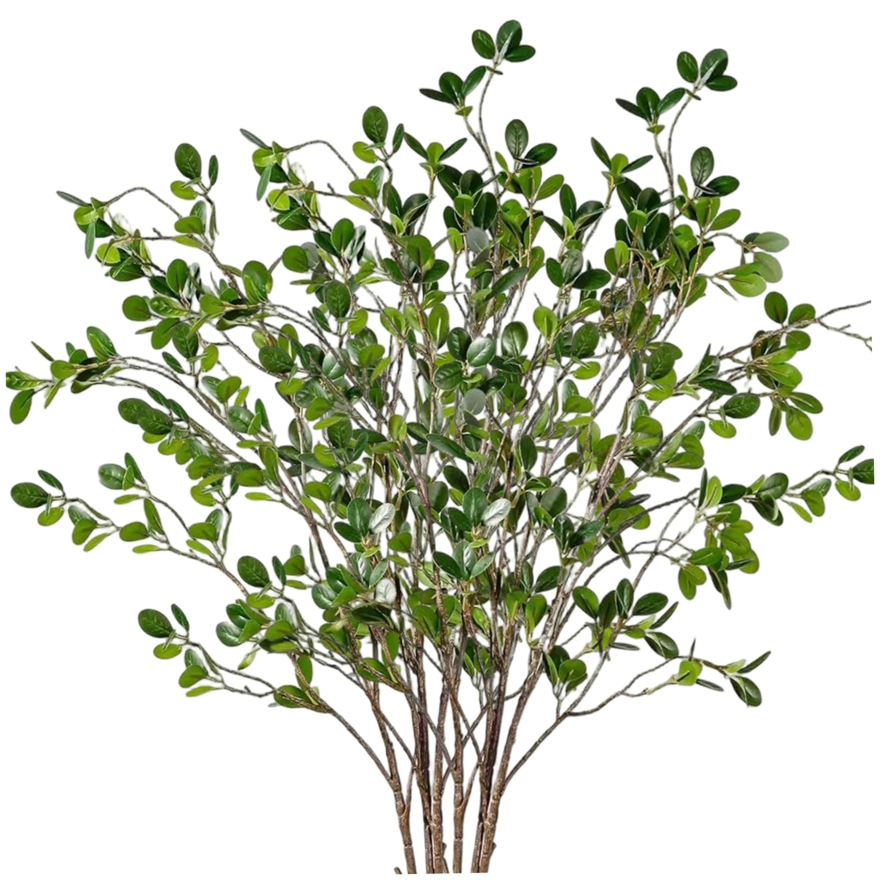 Feuilles de Milan artificielles fausse verdure decoration maison branches 65cm
