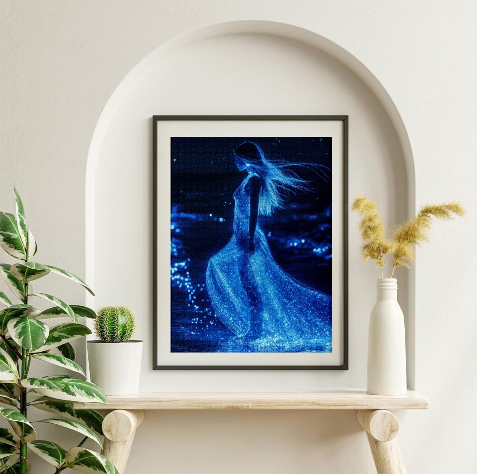 Puzzle 4000 Pièces Femme, Puzzle 4000 Pièces Adultes et Enfants, Puzzles Bois avec Une Boîte d'emballage Exquise, Jeu Éducatif Puzzles Flots, Noël Decoration Maison, Cadeau Femme, Cadeau Homme H-4798