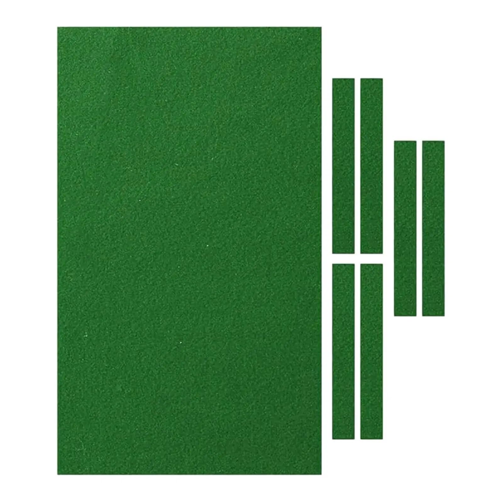 Panno da Biliardo Professionale Multifunzionale Verde 9 Piedi x 5 per Club(with Edge Cloth)