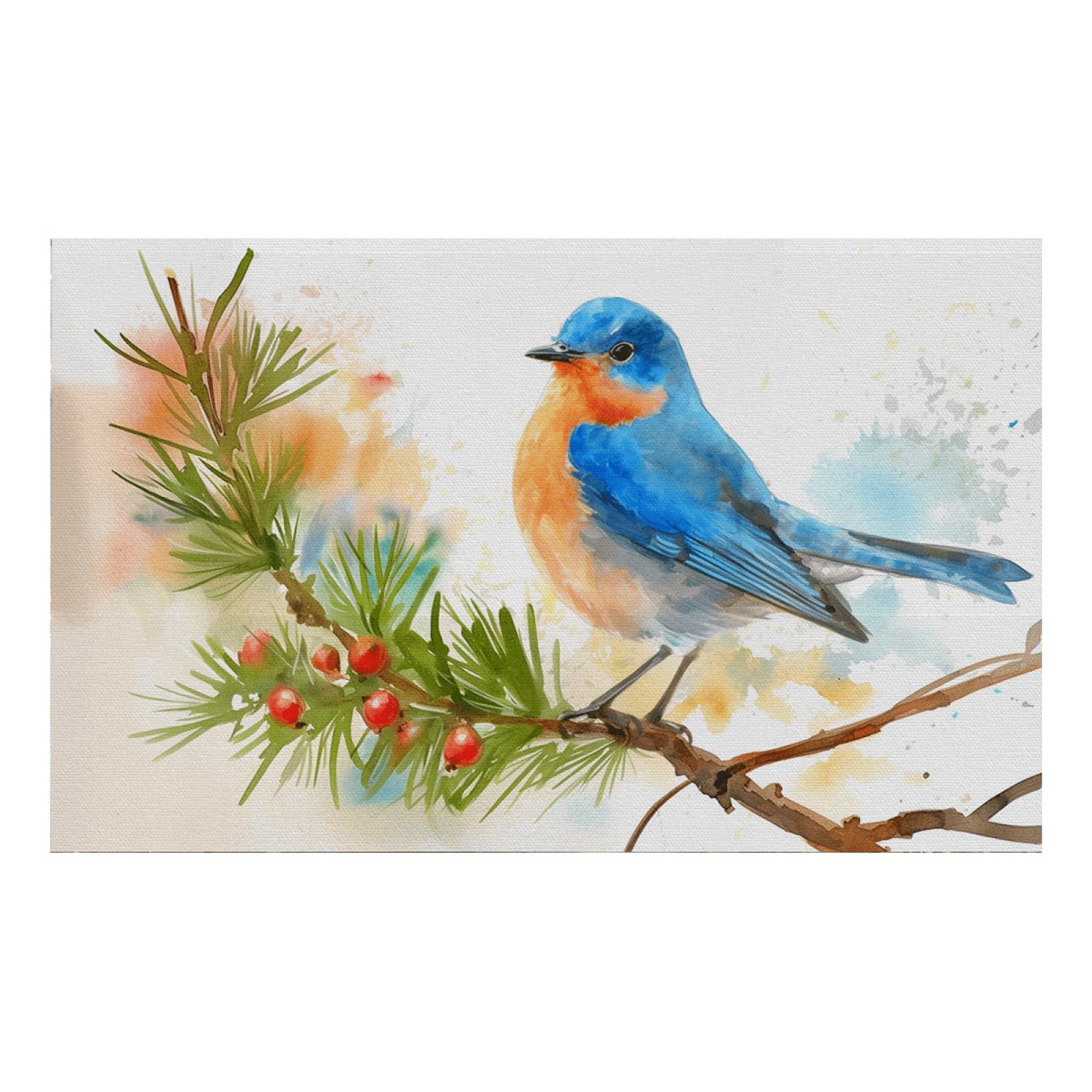 Papel Pintado Pared DormitorioVerde Azul Elegante Papel para Pared Removible sin Pegamento Decoración Mural para Salón Oficina Habitación Infantil Fácil de Instalar 400x240cm