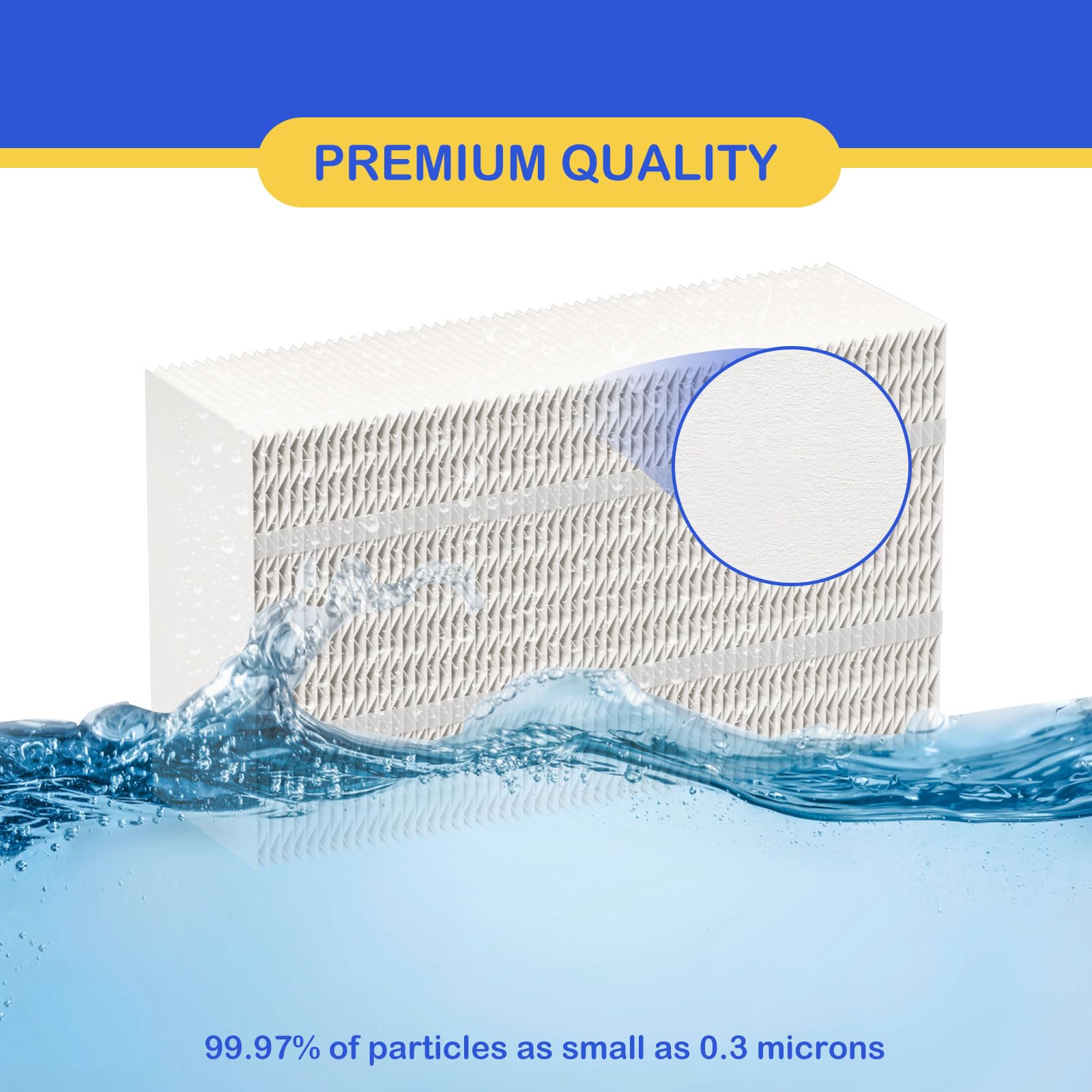 1041 Super Wick Replacement Filter Compatible with AIRCARE Essick Air 400, 500, 600, 696, 4000, 6000, 4D7, 4DTS, ED11 Series Console Humidifiers, 2 Pack