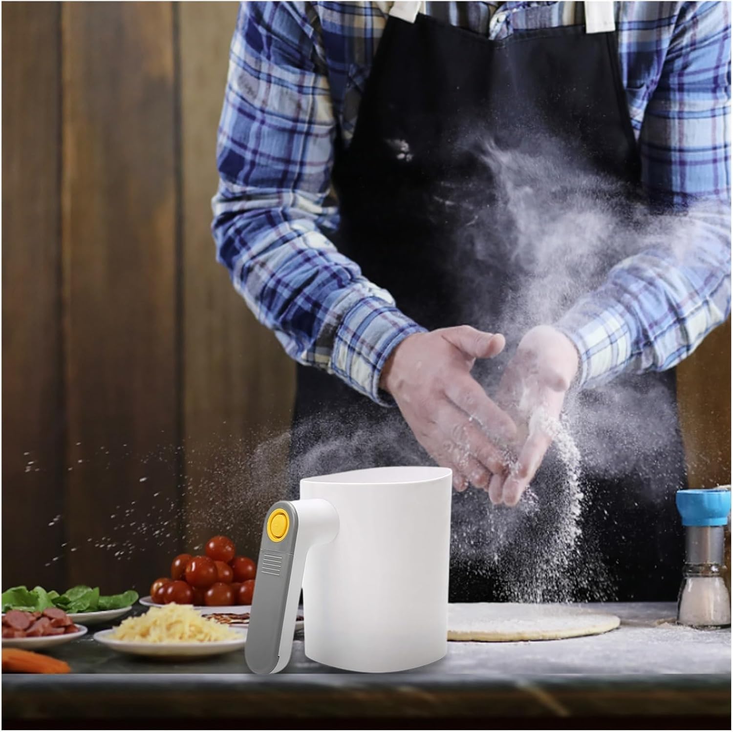 Fit for Electric Flour Sifter - Automatic Operated Sieve for Easy Baking and Cooking