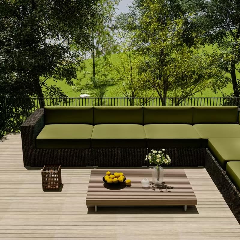 Coussin extérieur imperméable de haute qualité 150x50 cm pour canapé de terrasse