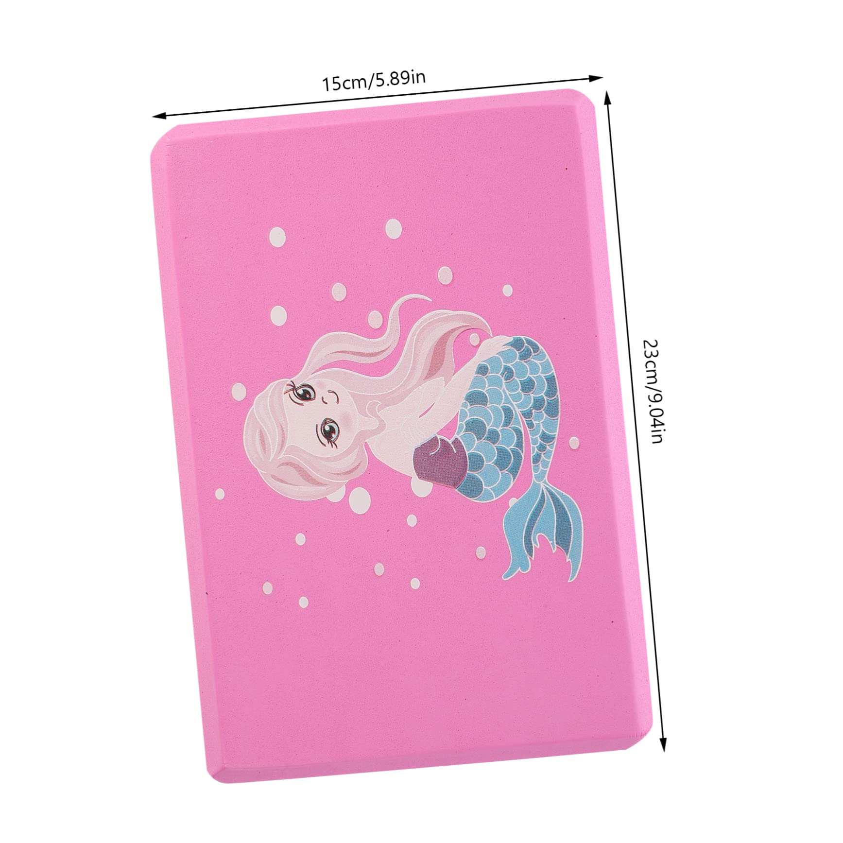 Mikikit Yoga Training Brick High Density Tool Non Slip Pressure Block for Yoga Gym Exercises and Dance Stretching for Flexibility